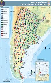 What are the most popular cities in argentina? Economic Map Of Argentina Gifex