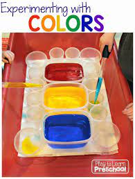 Preschool small group activities and games have many benefits for toddlers. Color Theory Experiments Preschool Colors Color Activities Preschool Science