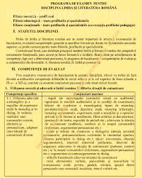 Programa pentru bacalaureat 2018 la limba română, profil umanist, are 7 pagini. Programa NouÄƒ Bacalaureat 2020 Limba È™i Literatura RomanÄƒ Edupedu Ro