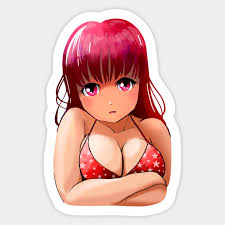 anime sexy girl - Sexy Anime Girl Boobs Japan Manga New - Sticker |  TeePublic