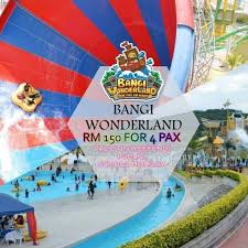 Create an itinerary including bangi wonderland theme park and resort. Bangi Wonderland Ticket Price 2019