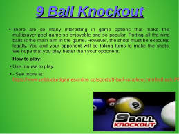 This online pool game is undoubtedly one of the most popular of its genre available and is there are few other online pool games available that can compete with multiplayer 8 ball pool! Unblocked Games At School Play Hundreds Of Free Games