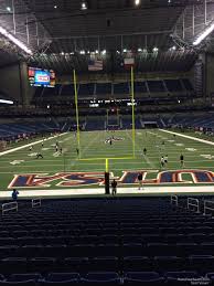 Alamodome Section 101 Utsa Football Rateyourseats Com