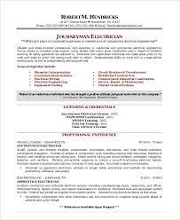 Electrician Resume Template 5 Free Word Excel Pdf Documents Download Free Premium Templates