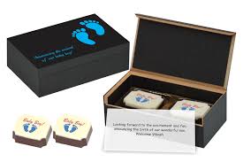 Whether you're celebrating a baby shower, the arrival of a new baby, or baby's first birthday, showing up with a gift that brings a smile to both baby and parents is a must. Birth Announcement Gifts I New Baby Announcement Gifts Chococraft