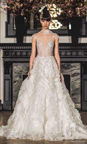 Ines Di Santo Spring 2019 Wedding Dresses Modern Romance Bridal Collection Wedding Inspirasi Ball Gown Wedding Dress Ines Di Santo Wedding Dresses High Neck Wedding Dress