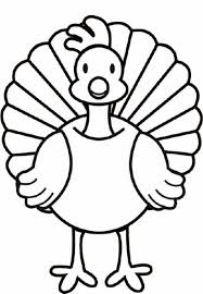 Free coloring pages for all ages: Easy To Color Thanksgiving Turkey Coloring Sheet Pa G Co Coloring Home