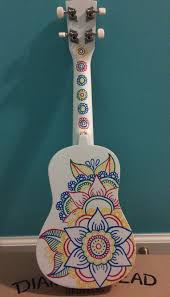 Painted Ukulele Ukulele Design Ukulele Ukulele Art
