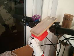 It incorporates a secure clamp that offers four corners supports of your device to maintain it exactly on the bike handlebars. How To Make A Removable Smartphone Bike Mount Bike Hacks Diy Bike Mount Sugru