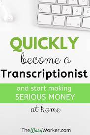 As a transcriptionist, you can get started with no experience, but proper training is necessary to understand the job. How To Become A Transcriptionist Free Step By Step Guide For Beginners The Wary Worker In 2021 How To Become Legitimate Work From Home Work From Home Jobs