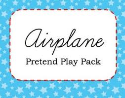 Free Pretend Play Printables Airport Set Dramatic Play Preschool Dramatic Play Printables Pretend Play Printables