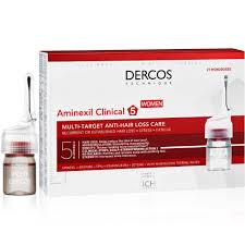 Hair loss not only points to a deficit in iron, but is an indicator that other vitamins and amino acids are deficient. Buy Vichy Dercos Aminexil Clinical 5 Women Monodoses 6ml 21 S Online In The Uae Binsina Pharmacy