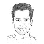 Brendonurie panicatthedisco patd brendonuriefanart panicatthediscofanart brendonuriepanicatthedisco. How To Draw Brendon Urie Printable Step By Step Drawing Sheet Drawingtutorials101 Com