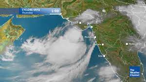 Weather Today Satellite View Satellite View And Forecast For Cyclone Vayu - Videos From The Weather  Channel | Weather.com