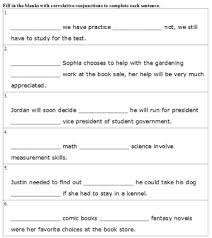 This conjunctions worksheet directs the student to write a sentence with each given subordinating conjunction. Free Coordinating Correlative And Subordinating Conjunction Worksheets Edhelper Com