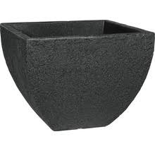 Außerdem ist der robuste kunststoff nicht nur winterfest. Pflanztopf Geli Stone Kunststoff O 50 H 38 Cm Anthrazit Bei Hornbach Kaufen