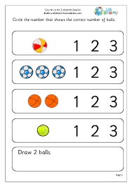 Free preschool and kindergarten worksheets. Early Reception Maths Worksheets Age 4 5 Urbrainy Com