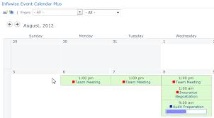 Print Multiple Sharepoint Calendars With Event Calendar Plus Infowise Blog