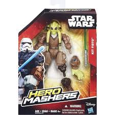 It took me a while to find the post, but someone on facebook noticed that kit fisto's proper hilt is included with the general grievous figure. Star Wars Hero Mashers Kit Fisto Figurine Figure Alzashop Com