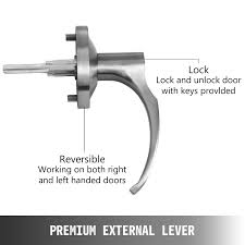 So to unlock a door without a key, you will have to imitate the action of the key … Vevor Door Push Bar Panic Exit Device With Exterior Lever Commercial Emergency Exit Bar Panic Exit Device With Door Knob Door Handles Aliexpress
