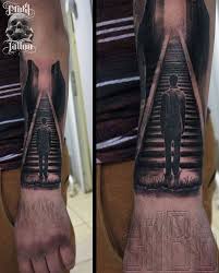 Let them see this from the middle of the clouds. Stairway To Heaven Heaven Tattoos Stairway To Heaven Tattoo Stairs To Heaven Tattoo