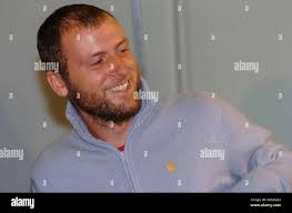 Freed hostage Mark Henderson during a press conference at Heathrow Airport,  London. Mr Henderson, 32, flew in from Colombia where he was kidnapped by  guerrillas while