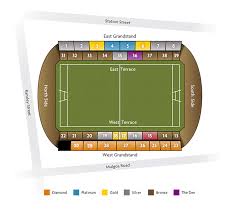 Stadium park stadium park map; Bluebet Stadium Seating Map Panthers Stadium Austadiums