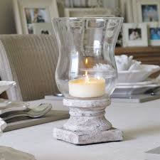 Glass hurricane pillar candle holder with rustic metal insert, perfect as a centerpiece (medium) 4.4 out of 5 stars. Hurricane Candle Holder Bliss And Bloom
