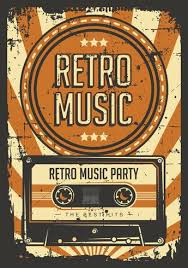 Retro Casette Tape Vintage Poster Download Free Vectors Clipart Graphics Vector Art