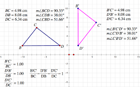 Describe the symbol for triangles and how congruent triangles are depicted. Http Jwilson Coe Uga Edu Emat6500 Classsit Scarpelli Scarpelli Congtriangsimtriangfinal Pdf