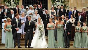 The wedding was held on 30 july 2011 at the kirk of the canongate in edinburgh, scotland, with 400 guests in the bridesmaids wore white shift dresses and ballet pumps and the page boy wore a traditional tartan kilt. Zara Tindall S Secret Half Sister Revealed And She Shares The Royals Love Of Exotic Holidays Parties And Horses