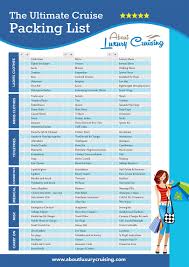 how to pack for a cruise top tips and advice 2021