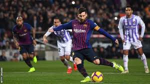 Our top free predictions for barcelona vs valladolid. Barcelona 1 0 Real Valladolid Lionel Messi Scores One Penalty But Misses Another Bbc Sport