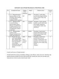 Check spelling or type a new query. Kisi Kisi Dilengkapi Soal Bahasa Indonesia Sma Kelas X Kurikulum 2013 Jawabanku Id