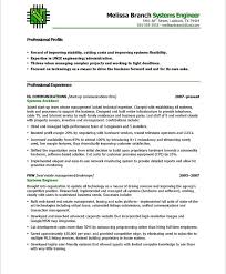 While your accomplishments and skills might be out of this world, a resume that hasn't been proofread could be. Systems Engineer Cv Sample June 2021