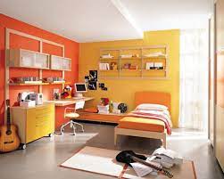 Modern kids bedroom design ideas. 15 Inspiring Color Blocked Interiors Small Bedroom Colours Bedroom Orange Childrens Bedrooms Design