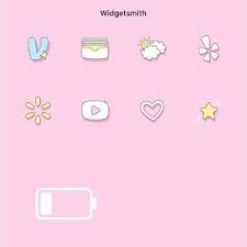App Icons Ios 14 315 Pack Cute Pink Transparent Floating Etsy App Icon Custom Icons Kawaii App