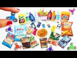 miniature kitchen accessories cans can opener wooden spoon spatula tutorial youtube barbie minyaturler barbie bebekler