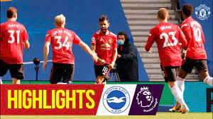 Read about man utd v brighton in the premier league 2019/20 season, including lineups, stats and live blogs, on the official website of the premier league. Highlights Brighton 2 3 Manchester United Fernandes Seals Dramatic Late Win Premier League Youtube