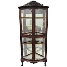 We did not find results for: Antique Mahogany Victorian Bow Front Glass Corner Curio Cabinet Display Vitrine For Sale At 1stdibs