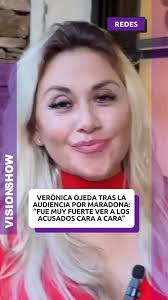 🎤 El periodista @fedeflowersok habló en exclusiva con Verónica Ojeda,  quien reveló que "salió descompuesta de la audiencia previa al juicio de  Diego Maradona", describiendo como muy fuerte ver a los ...