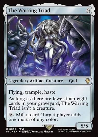 The Warring Triad · Final Fantasy Commander (FIC) #99 · Scryfall Magic: The  Gathering Search