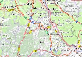 The highest hill in the area is the häuschen at 506 metres (1,660 ft) metres above sea level. Michelin Bad Neuenahr Map Viamichelin