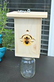 Filling the channels they have created with caulk and painting the surface discourages their return, according to about.com insect section. How To Trap And Kill Carpenter Bees And Wasps Too Mom 4 Real
