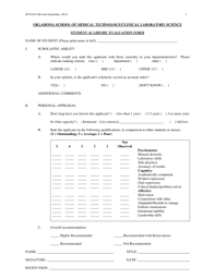 Form documents are the backbone of the administrative process. Fillable Online Occlsa Student Evaluation Form 9 13 Docx Fax Email Print Pdffiller