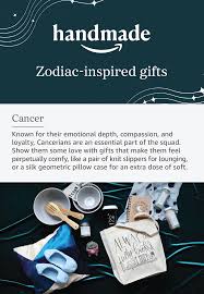Amazon Com Zodiac Gifts For Cancer Handmade Products