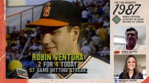 Robin Ventura's 58-game hit streak, explained by Robin Ventura