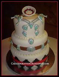 Navajo Wedding Basket Cake With Navajo Jewelry Cake Native American Cake Indian Cake