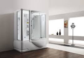 Steam doors with fixed panels and transoms. Monalisa M 8250 Steam Sauna Room With Tub Steam Shower Enclosure With Saunas Cabin With Wet Steam And Shower Cabin With Shower Stall Toilet Design Shower Cabin