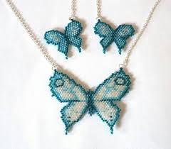 Butterfly Brick Stitch Bead Jewellery Beaded Jewelry Patterns Jewelry Patterns